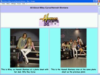 Society - People - All About Miley Cyrus / Hannah Montana