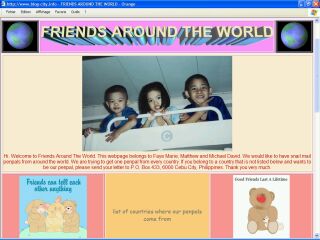 Daily life - About me & friends - FRIENDS AROUND THE WORLD