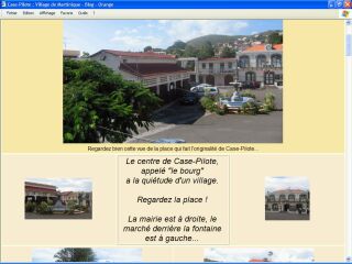 Pays du Monde - Villes et Villages - Case-Pilote : Village de Martinique