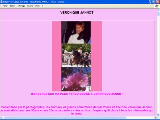 Cin�ma, tv - VERONIQUE JANNOT