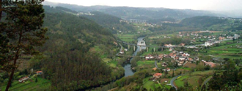 The Ulla Valley near S.. Spain - Cities, Villages - 