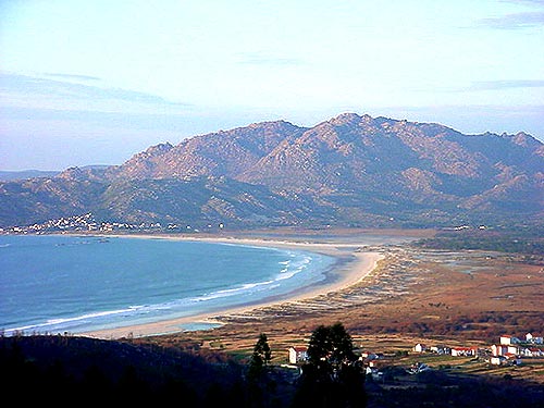 The Carnota beach, if .. Spain - Cities, Villages - 