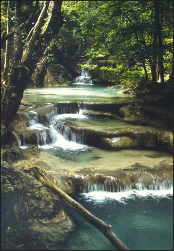 Erawan Waterfalls level 4 (has up t.. Thailand