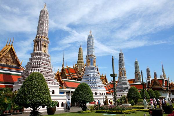 Wat Pra Keo in the Grand Palace, Ba.. Thailand