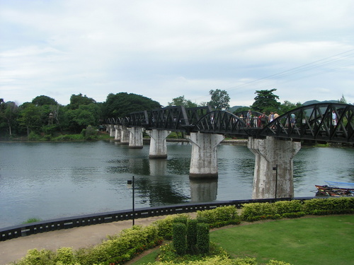 The River Kwae Bridge (the real one.. Thailand