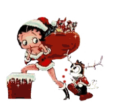 Santa Betty - Cinema, tv - Cartoons - Betty Boop!!!!!!!!