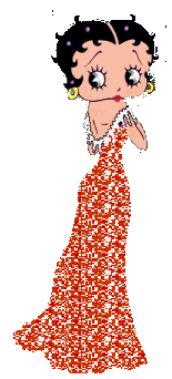 Pretty dress Betty - Cinema, tv - Cartoons - Betty Boop!!!!!!!!