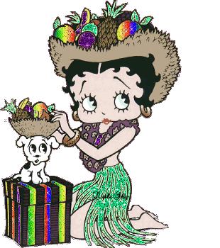 look! matching hats!! lol!! - Cinema, tv - Cartoons - Betty Boop!!!!!!!!