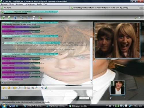 chat con zac y ashley .. Cinema, tv - TV series - 