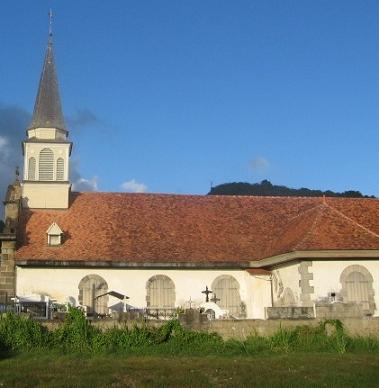Le fleuron de ce village est l'�gli.. Villes et Villages - Case-Pilote : Village de...