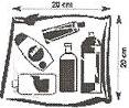 Voici le sac transpare.. Tourisme - 