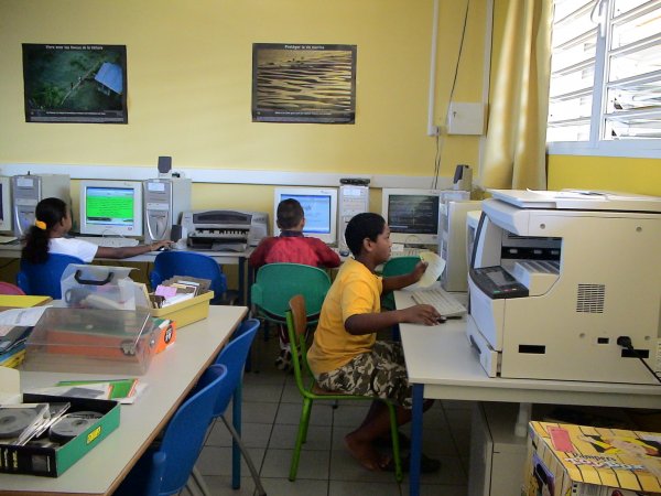 La salle informatique! -  Soci�t� - Education, Ecoles - 