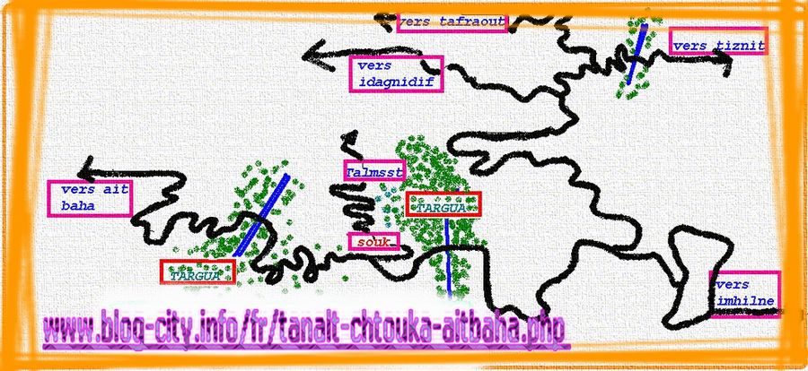 cette carte explique l.. Maroc - Tourisme - 